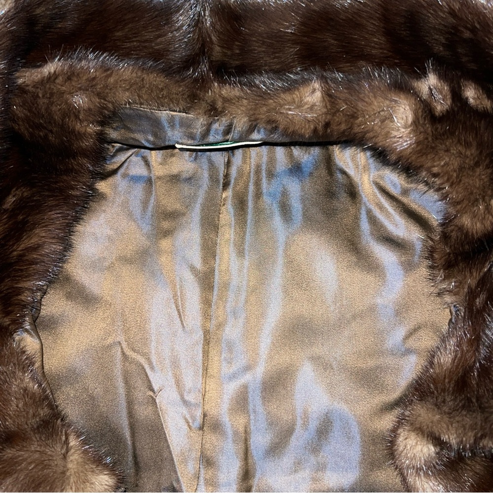 Sidney Frank Furs Vintage Mink Jacket – Rich Brown Luxury Fur, Size S - Picture 8 of 11